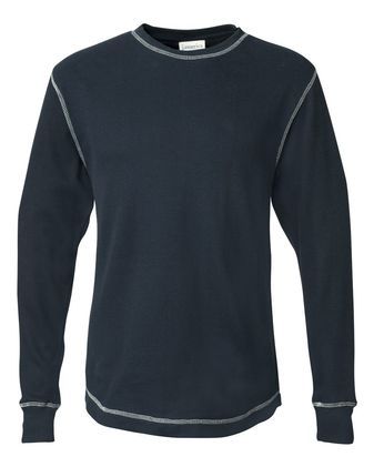 J. America Vintage Thermal Long Sleeve T-Shirt 8238