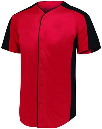 Augusta Sportswear Full-Button Baseball Jersey 1655
