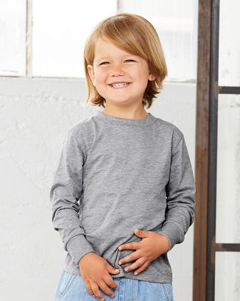 BELLA + CANVAS Toddler Jersey Long Sleeve Tee 3501T