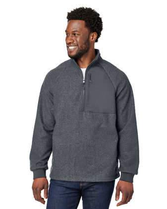 North End Men\'s Aura Sweater Fleece Quarter-Zip NE713