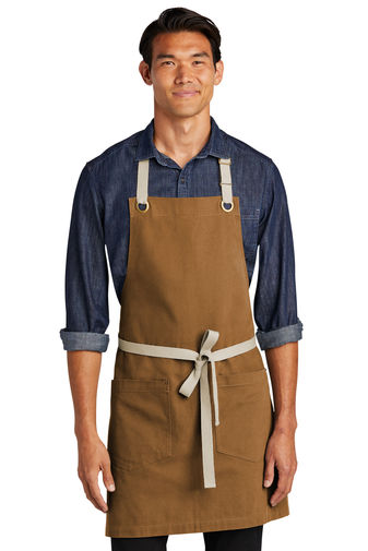Port Authority ® Canvas Full-Length Two-Pocket Apron A815