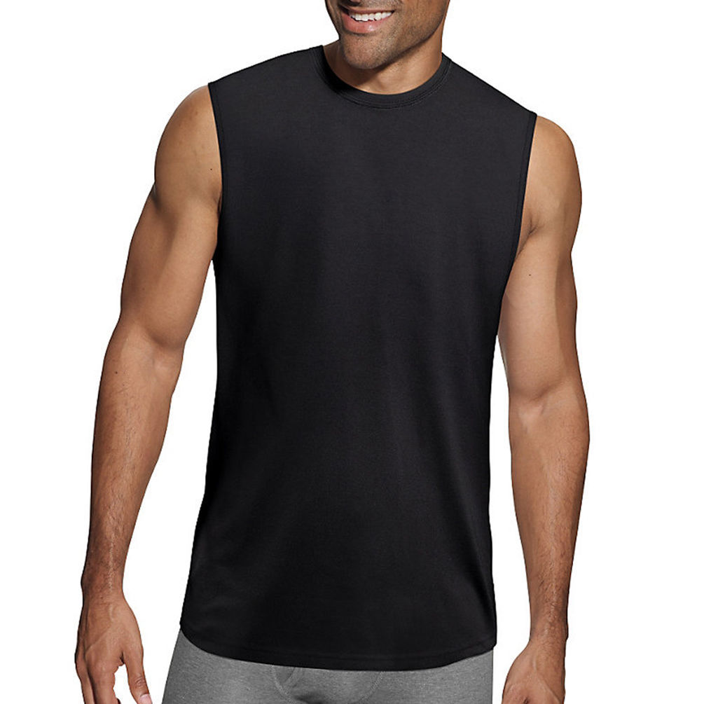 Champion Active Performance Muscle Shirt 2-Pk CPMSBK [$15.71] | Hosiery ...