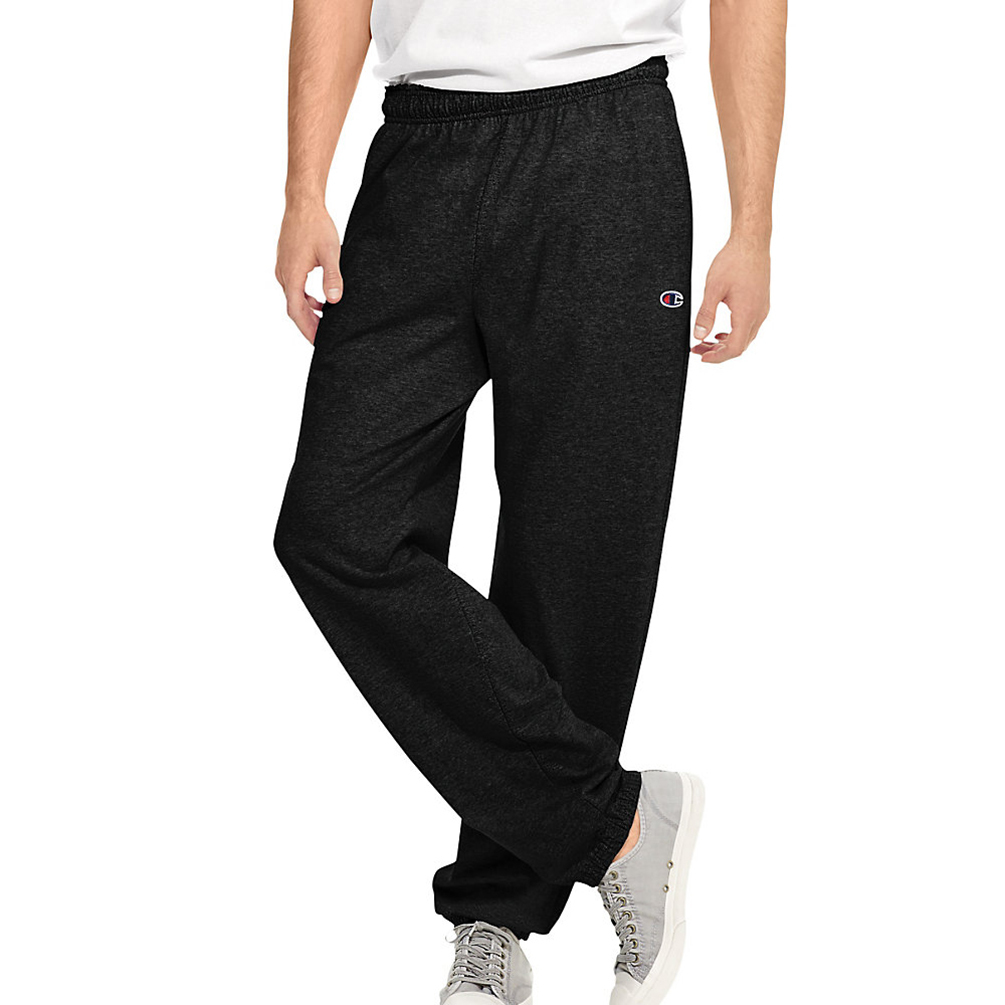Champion Authentic Mens Closed Bottom Jersey Pants P7310 [$12.41 ...