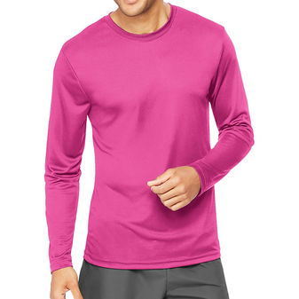 Hanes Cool DRI Performance Mens Long-Sleeve T-Shirt 482L [from $10.57 ...